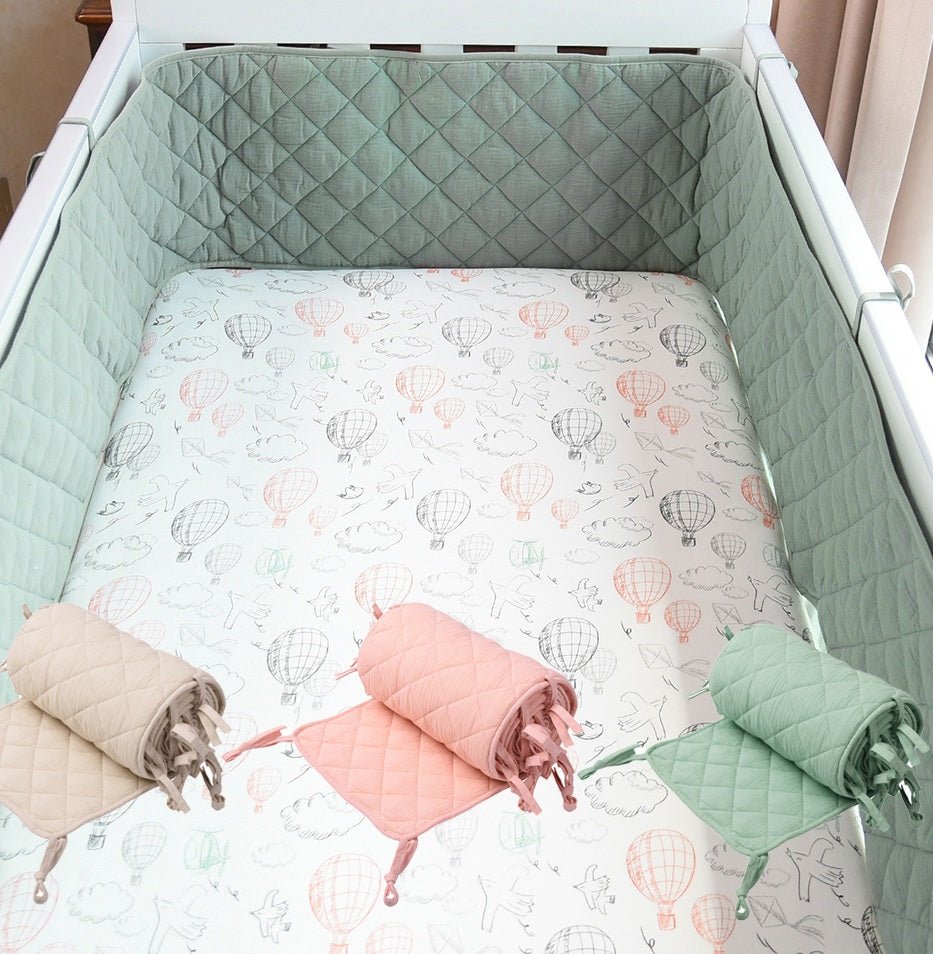 Contour-de-lit-bébé-vert