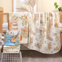 Couverture bébé | Coton Bio Doux