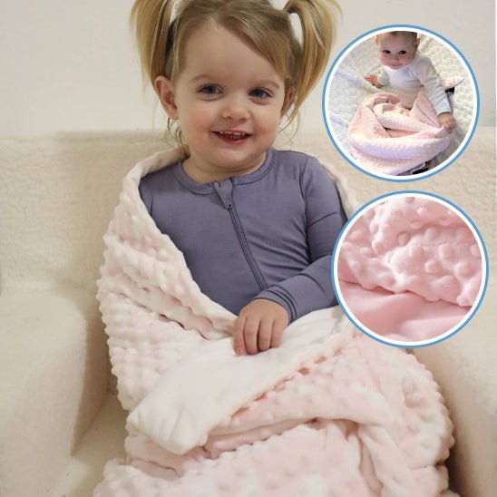 couverture-bébé-polyester-enfant-rose