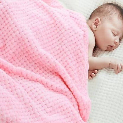 couverture-bébé-rose-fille