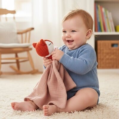 doudou-renard-avec-bébé