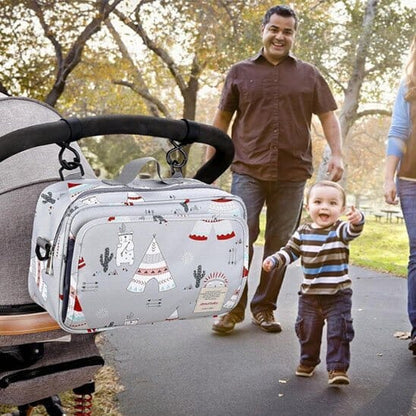 sac-a-langer-bébé-et-papa