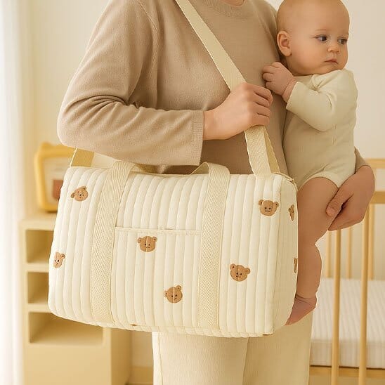 sac-a-langer-bébé-maman-chambre