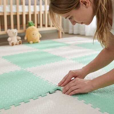 Tapis mousse puzzle